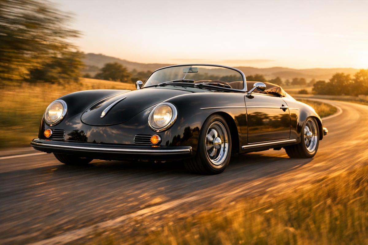 Speedster-Umbau (Replica) – „Leichtbau-Lächeln“