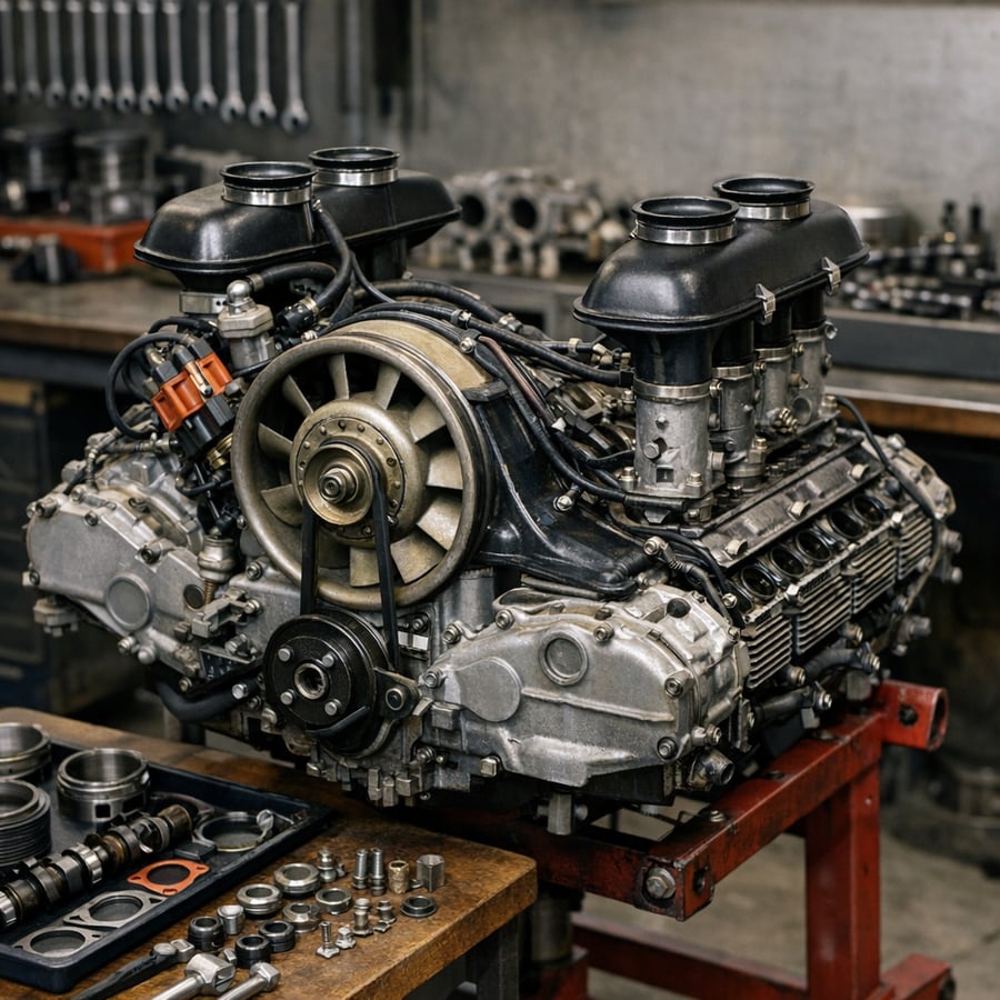 Porsche 911 F-Modell (1972) – „Mechanik zum Anfassen“